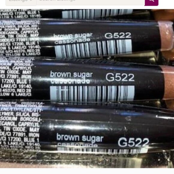 3x NOS AVON Glazewear Intense Lip Gloss BROWN SUGAR G522 SEALED - Picture 3 of 6